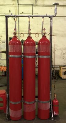 Kualitas  IG541 Inert Gas Fire Suppression System Without Residue 20MPa 30MPa pabrik