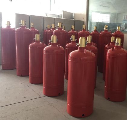 Kualitas  Novec 1230 Cylinders Suppression System 120 Litre 150 Litre 180 Litre pabrik