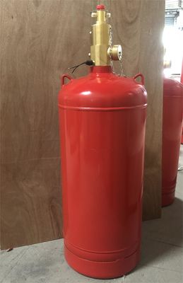 Kualitas  Server Room Fire Extinguisher System FM 200 Cylinders Internal Dia 300mm pabrik