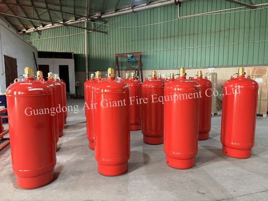 Kualitas  Cylinder For Environment-Friendly FM200 Fire Suppression System Museum pabrik