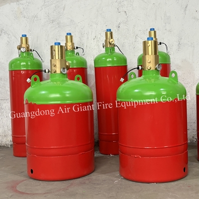 Kualitas  Cylinder For FM200 Fire Extinguishing System Without Residue For Data Center pabrik