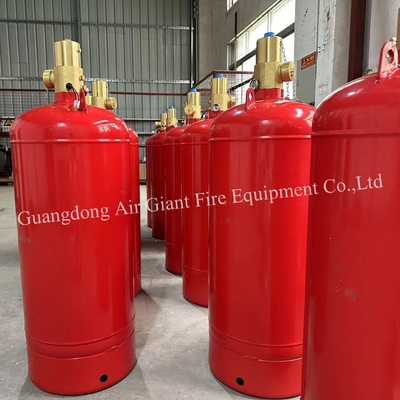 Kualitas  Cylinder For HFC227ea Fire Suppression System Without Residue For Computer Room pabrik