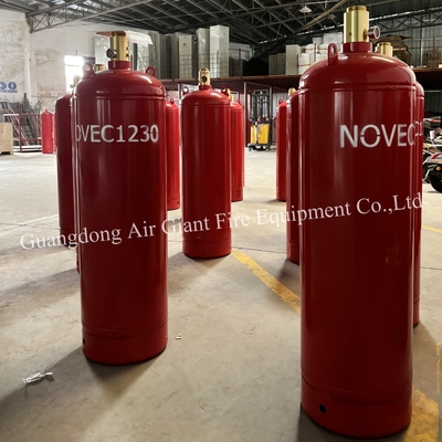 Kualitas  Novec 1230 Gas Cylinder 4.2MPa for Telecom Fire Suppression pabrik