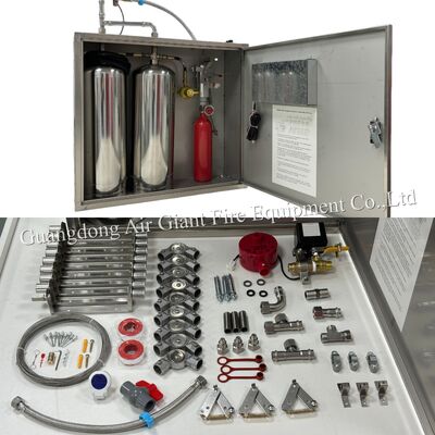 Kualitas  Kitchen Fire Suppression System Dedicated Induction Kit pabrik