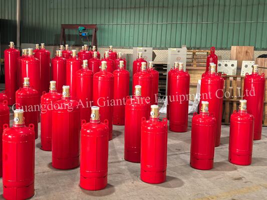 Kualitas  High-quality FM200 Fire Extinguishing System Cylinder Without Residue For Telecommunication Room pabrik