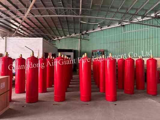 Kualitas  Novec1230 System Cylinder Without Residue For Power Room pabrik