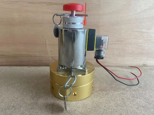 Aksesoris Pemadam Kebakaran FM200 Banjir Tertutup Solenoid Actuator 90N