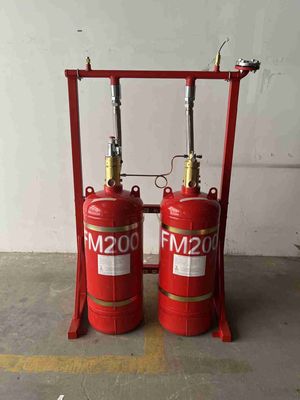 Sistem Penekan Gas Fm200 Non Korosif Tanpa Polusi DC 24V 1.6A