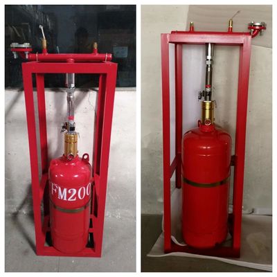 800m² FM200 Fire Suppression System Pemadam Api Otomatis 4.2MPa