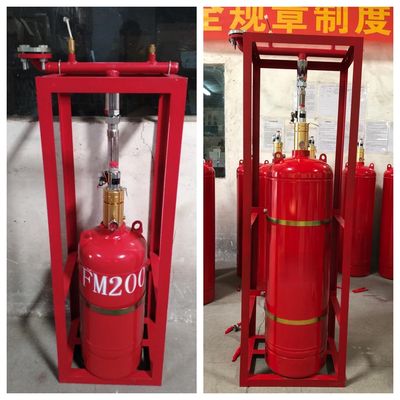 200 DC 24V 1.6A FM200 Fire Suppression System Untuk Ruang Komputer