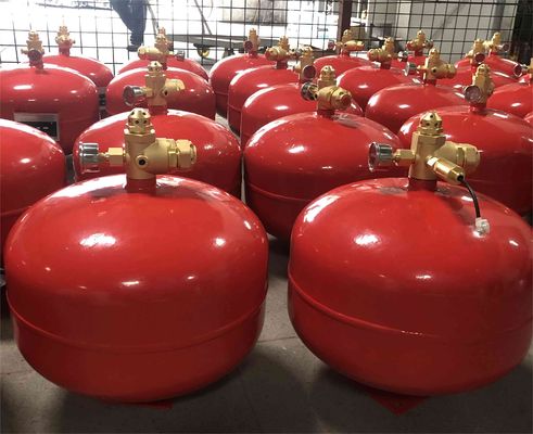 Silinder Sistem Pemadam 1.6Mpa FM 200 Tanpa Residu Untuk Ruang Baterai