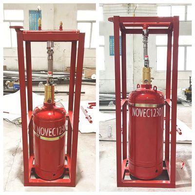 40L 70L 100L Novec 1230 Sistem Pemadam Api Portabel DC 24V 1.6A