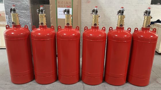 Sistem Pencegah Kebakaran Gas 4.2MPa Novec Alat Pemadam Api Gantung