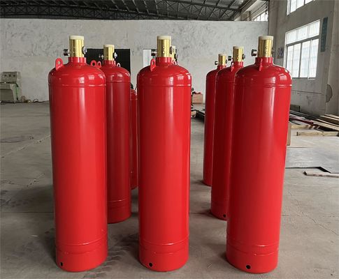 Sistem Pencegah Kebakaran Novec 1230 Silinder Gas 4.2MPa Di Ruang Penyimpanan