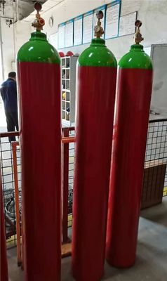 50% Nitrogen 50% Argon Inergen IG 541 Silinder Listrik Otomatis