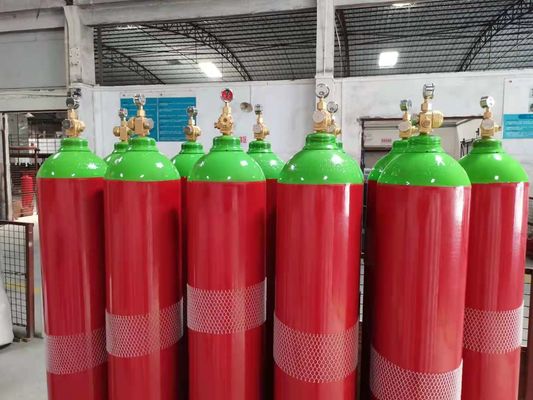 Tertutup banjir Argonite IG 55 Gas Suppression System Di Anechoic Chamber
