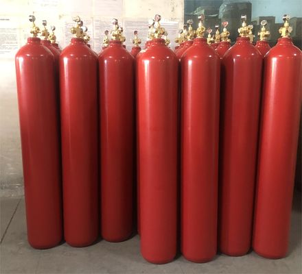 Nitrogen IG100 Argonite Gas Cylinders Sistem Pemadam Kebakaran 80L 140L