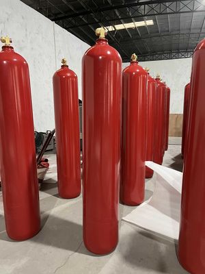 Sistem Pencegah Kebakaran Karbon Dioksida Silinder CO2 Di Ruang Telekomunikasi