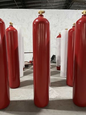 70Ltr CO2 Fire Suppression System Silinder CO2 42kg Di Ruang Komputer