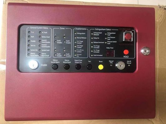 Fm200 Sistem Gas Aksesori Pemadam Api Panel Kontrol Alarm Kebakaran 50Hz 60Hz