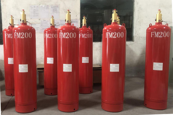 Sistem Pencegah Kebakaran HFC227ea FM 200 Silinder Di Ruang Anechoic OEM ODM