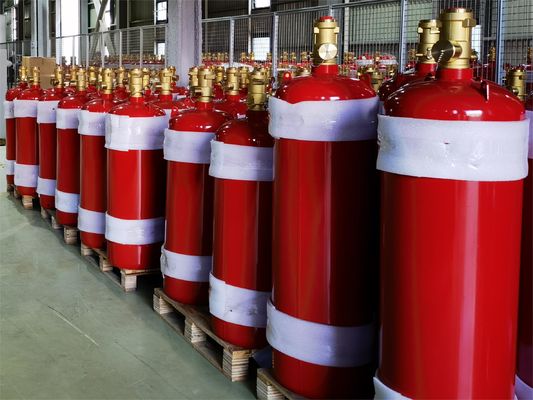 Sistem pemadam kebakaran HFC227ea yang ramah lingkungan tanpa residu di ruang UPS