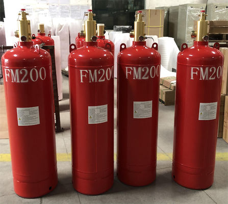100L 106L 120L Insulated FM200 Cylinders Fire Extinguisher Di Ruang Server