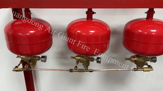 Cafss 30L 1.6Mpa FM200 alat pemadam kebakaran tanpa residu untuk museum