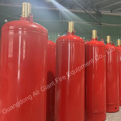 Silinder untuk sistem pemadam kebakaran otomatis PERFLUORO tanpa residu untuk pusat data