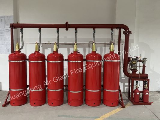 Sistem pemadam kebakaran HFC227ea Nonconductive untuk ruang baterai