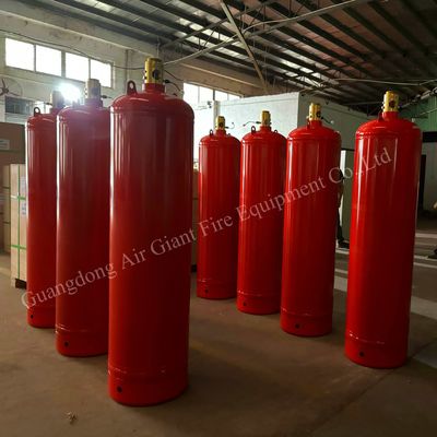 Sistem pemadam kebakaran 180L Red Cylinder FM200