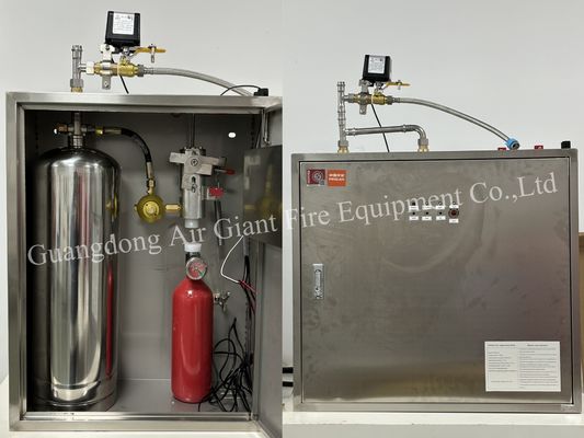 Peralatan pemadam kebakaran dapur dengan induksi elektromagnetik otomatis