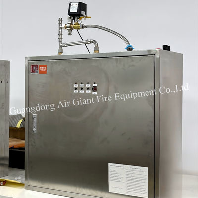 Sistem pemadam kebakaran dapur elektromagnetik untuk saluran minyak