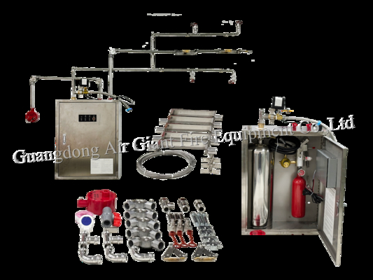 SISTEM PEMADAM KEBAKARAN DAPUR OTOMATIS SATU SILINDER